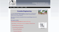 Desktop Screenshot of coombsengineering.com